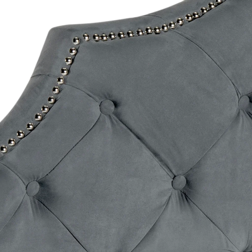 Safavieh Arebelle King Headboard King Size - Grey - Image 4