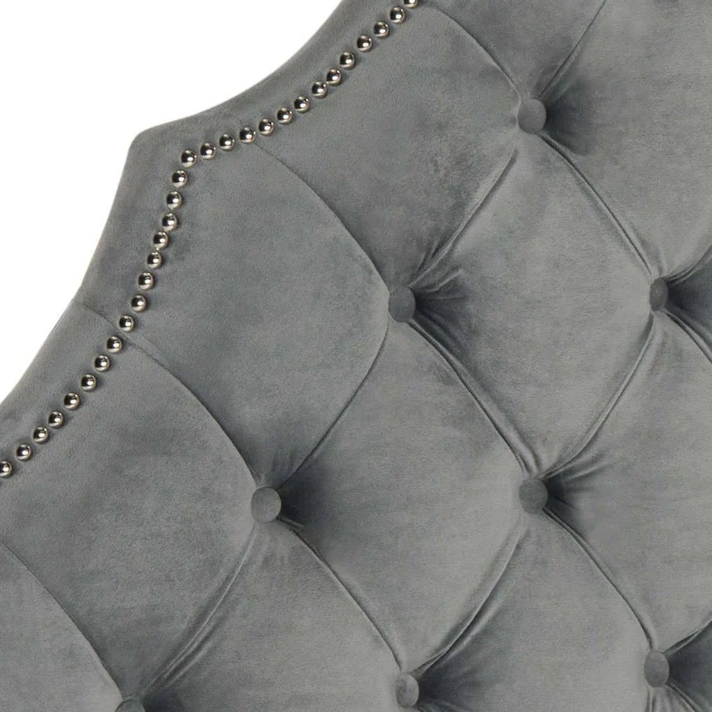 Safavieh Arebelle Queen Headboard Queen Size - Pewter - Image 3