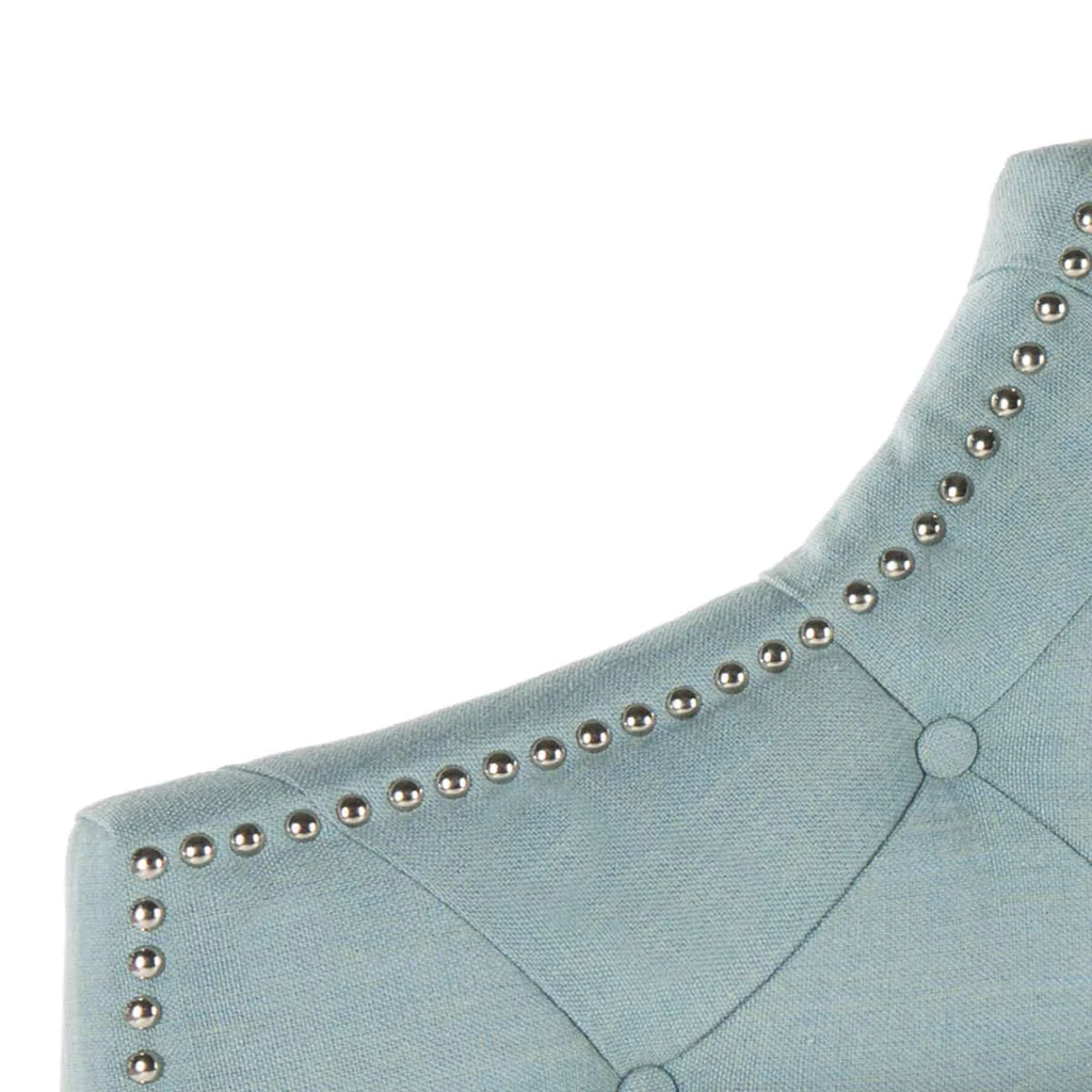 Safavieh Arebelle Queen Headboard Queen Size - Sky Blue - Image 3