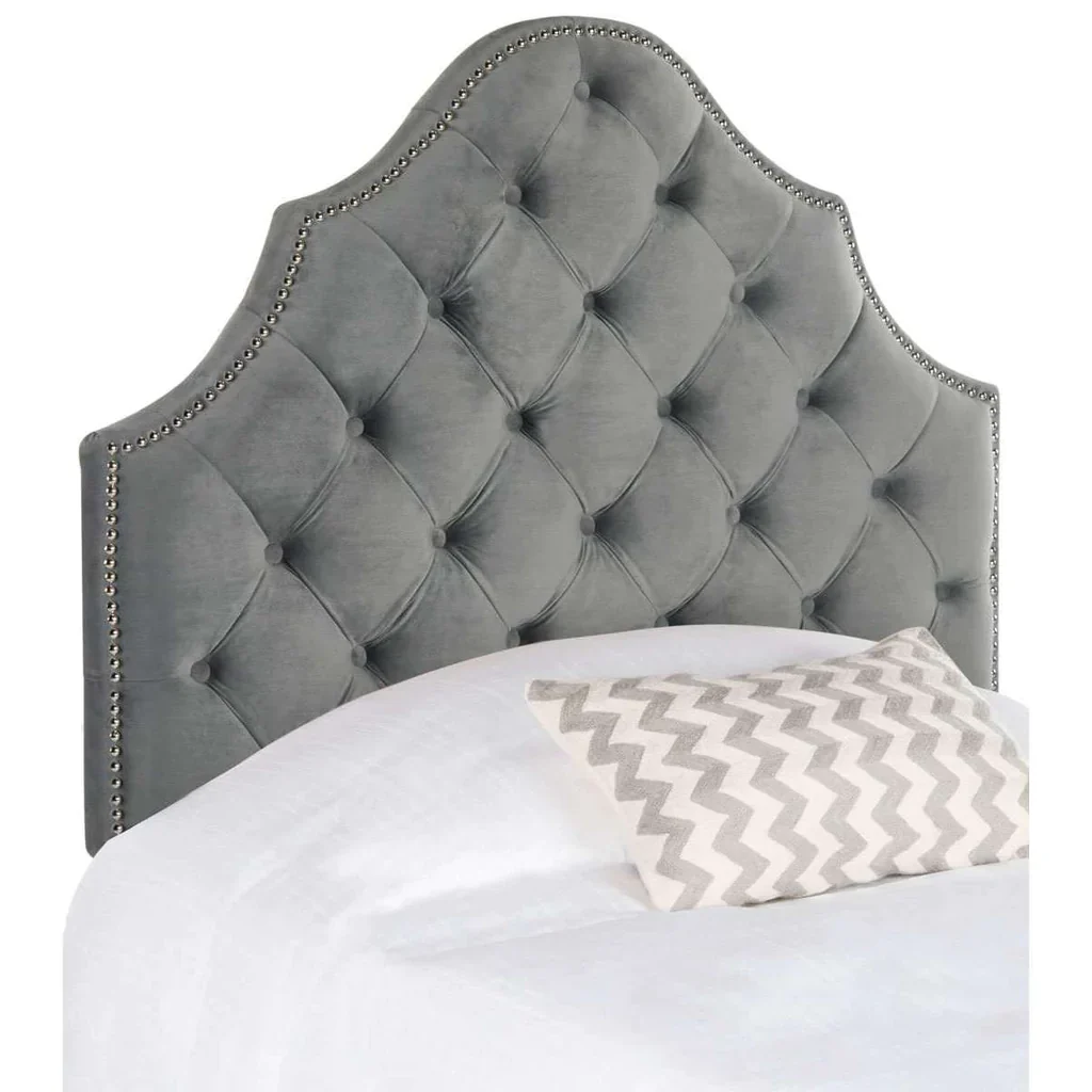 Safavieh Arebelle Twin Headboard Twin Size - Pewter - Image 2