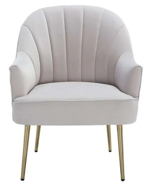 Safavieh Areli Accent Chair - Light Gray - Image 2