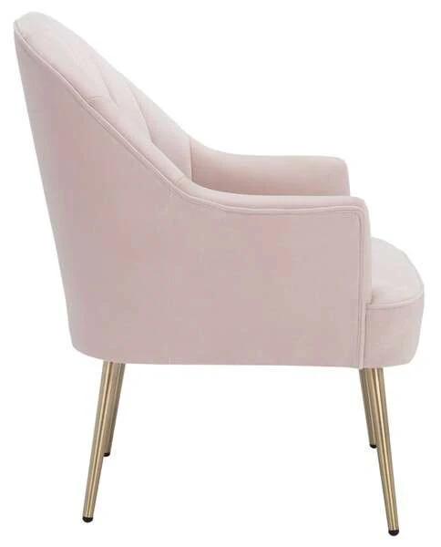 Safavieh Areli Accent Chair - Light Pink - Image 3