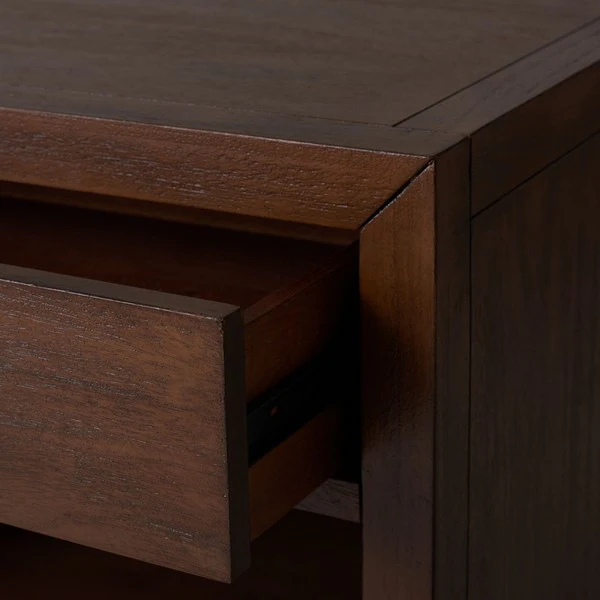 Safavieh Ariella 1 Drawer Wd Nightstand - Brown - Image 5