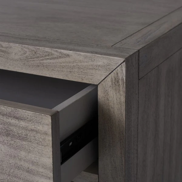 Safavieh Ariella 3 Drawer Wd Nightstand - Light Gray - Image 5