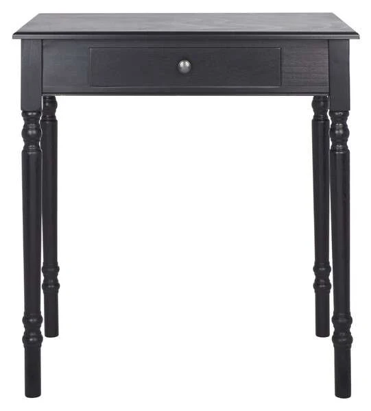 Safavieh Arina 1 Drawer Desk - Black - Image 2
