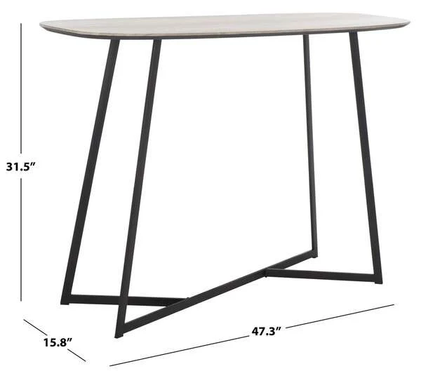 Safavieh Arrington Console Table - White - Image 3