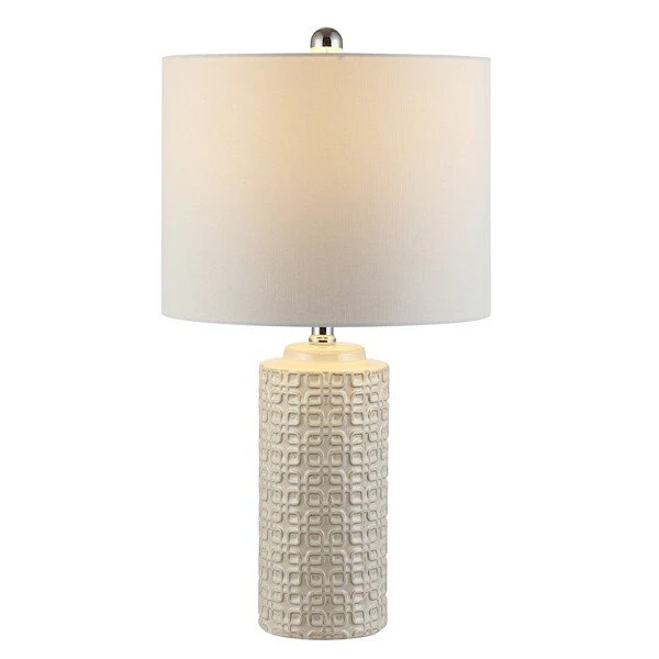 Safavieh Artef Ceramic Table Lamp Set Of 2 - Ivory - Image 2