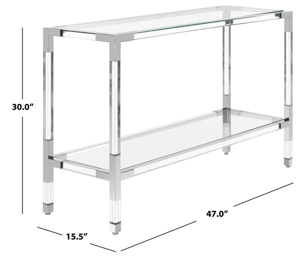 Safavieh Arverne Console - Silver - Image 2