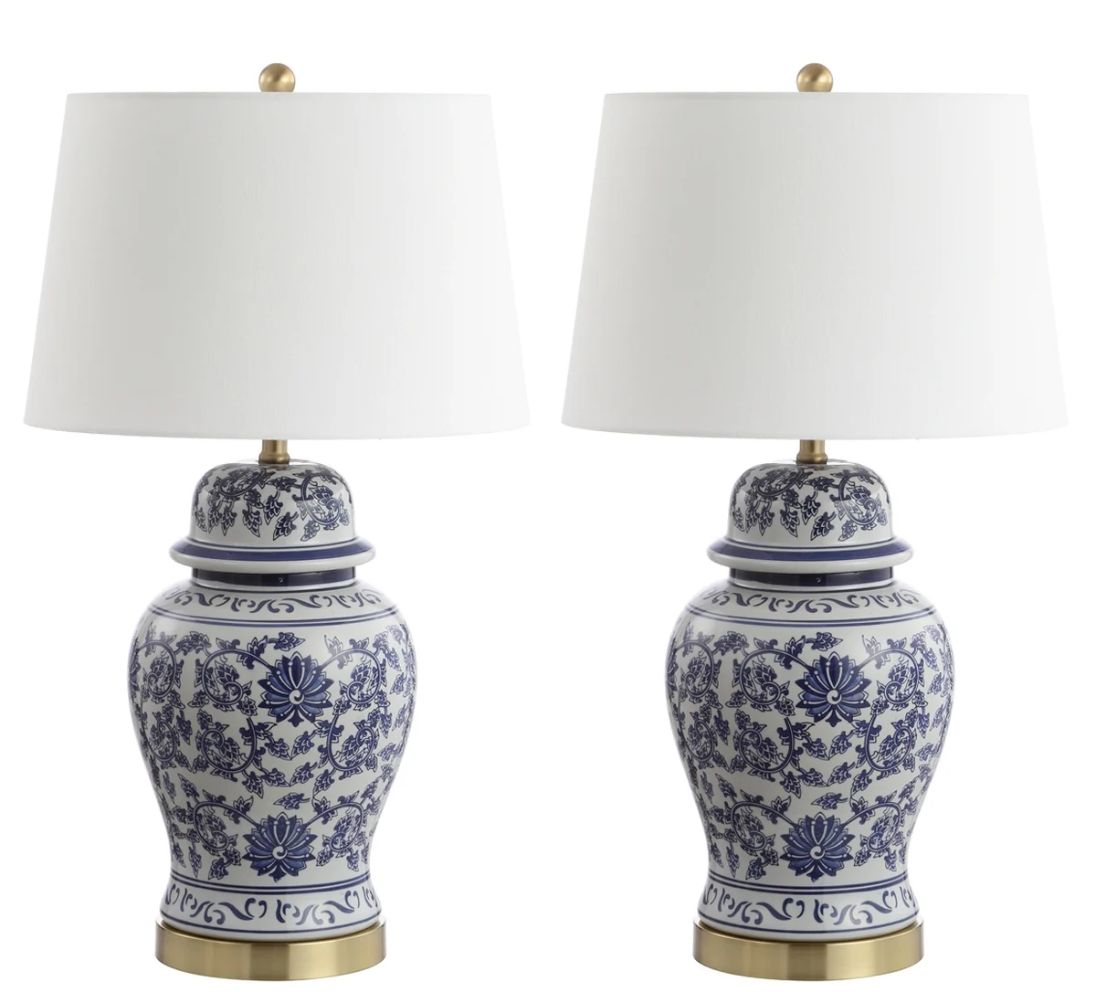 Safavieh Arwen Table Lamp Set Of 2 - Blue - Image 2