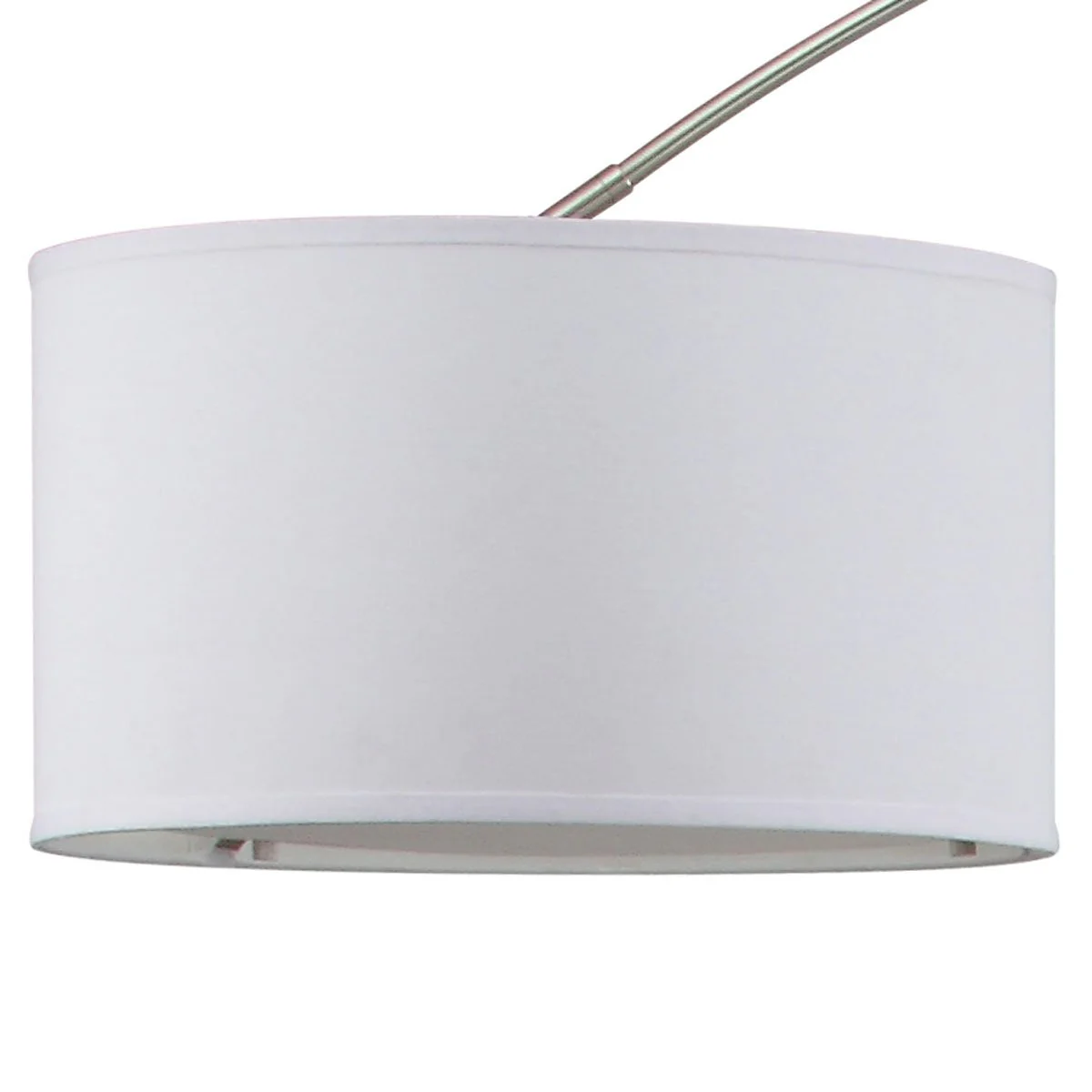 Safavieh Ascella 86-Inch H Arc Floor Lamp - Nickel - Image 3