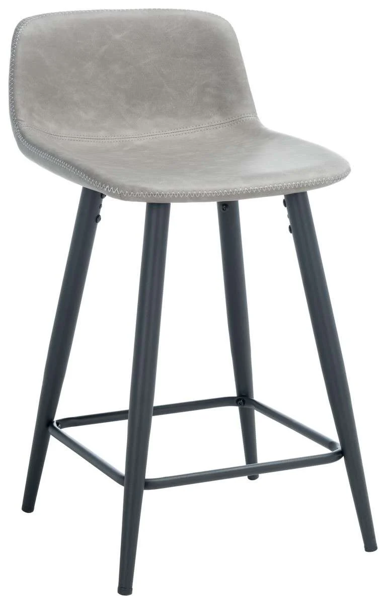 Safavieh Asena Counter Stool - Gray - Image 2