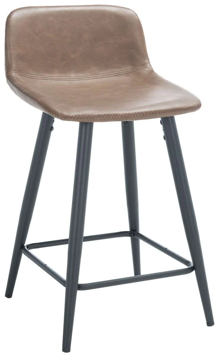 Safavieh Asena Counter Stool - Saddle - Image 2