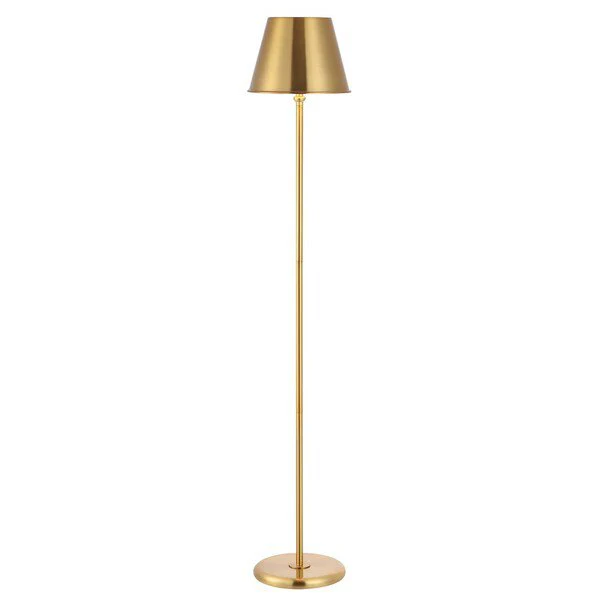 Safavieh Asher Iron Floor Lamp - Brass - Image 2