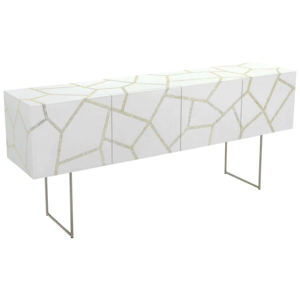 Safavieh Ashley Buffet - White - Image 7