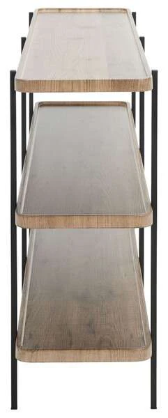 Safavieh Atwell 2 Shelf Console Table - Oak - Image 2