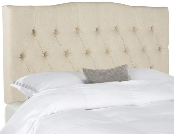 Safavieh Axel King Headboard King Size - Hemp - Image 2