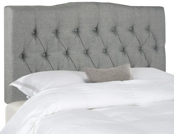 Safavieh Axel Queen Headboard Queen Size - Grey - Image 2