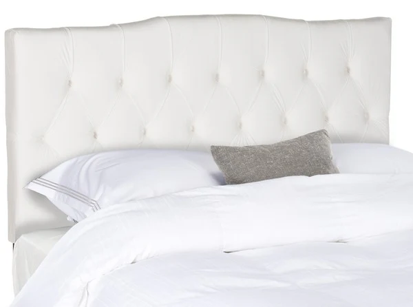 Safavieh Axel Queen Headboard Queen Size - White - Image 2