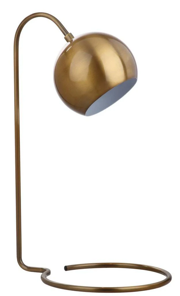 Safavieh Bartolo 22-Inch H Table Lamp - Brass Gold - Image 2
