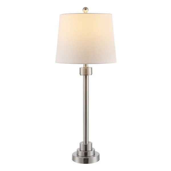 Safavieh Baxter Iron Table Lamp - Nickel - Image 2