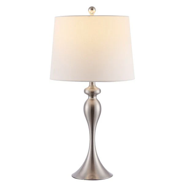Safavieh Bayan Iron Table Lamp - Nickel - Image 2