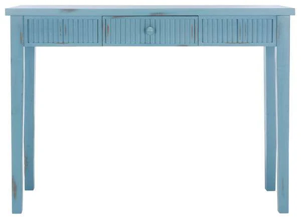 Safavieh Beale Console With Storage Drawer - Blue - Image 2