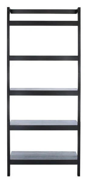 Safavieh Beauregard 5 Tier Leaning Etagere - Black - Image 2