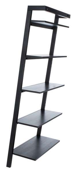 Safavieh Beauregard 5 Tier Leaning Etagere - Black - Image 3