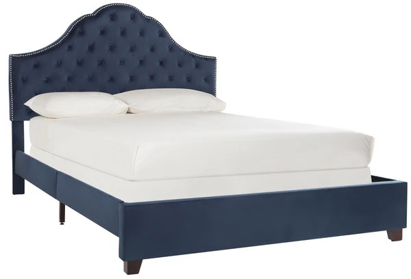 Safavieh Beckham Bed Full Size - Navy - Image 2