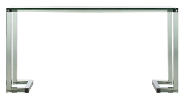 Safavieh Benji Acrylic Console Table - Black - Image 2