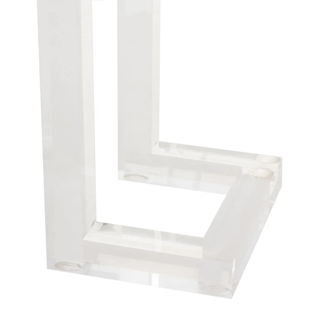 Safavieh Benji Acrylic Console Table - Clear - Image 4
