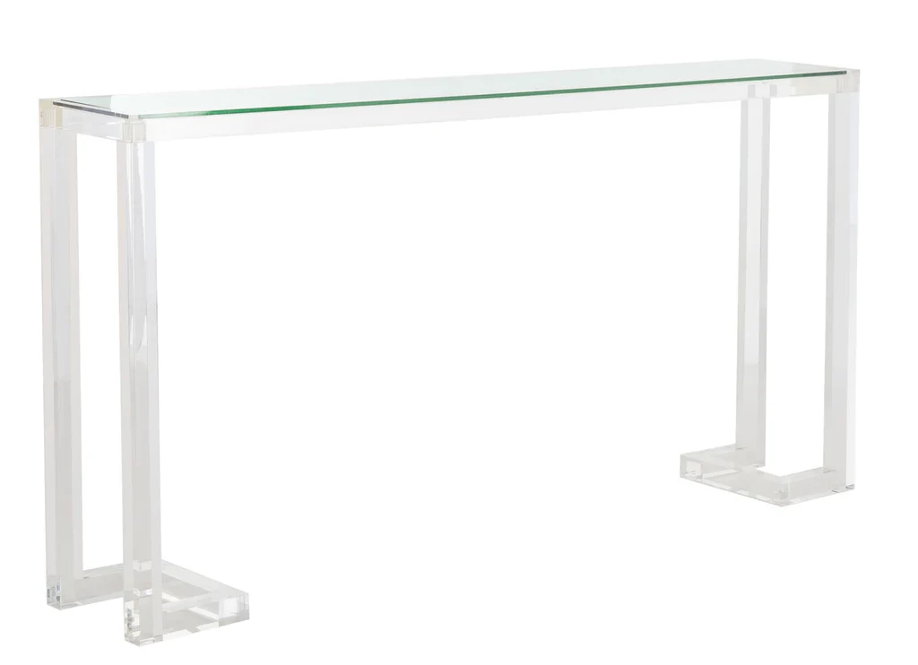 Safavieh Benji Acrylic Console Table - Clear - Image 7