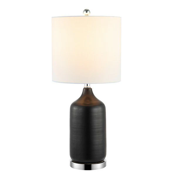 Safavieh Bergen, 27 Inch, Black, Ceramic Table Lamp W/ Usb Port? - Black - Image 2