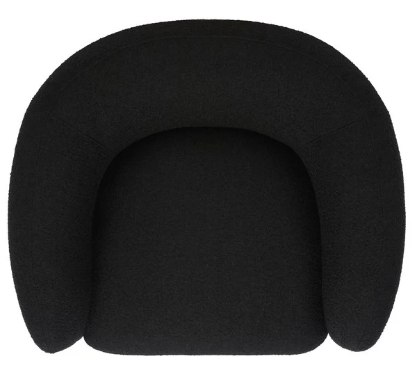 Safavieh Bernard Swivel Accent Chair - Black - Image 5