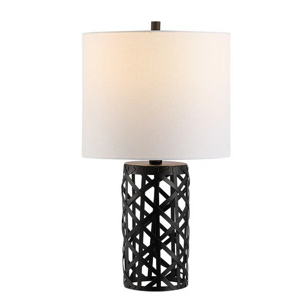 Safavieh Berny Iron Table Lamp - Black - Image 2