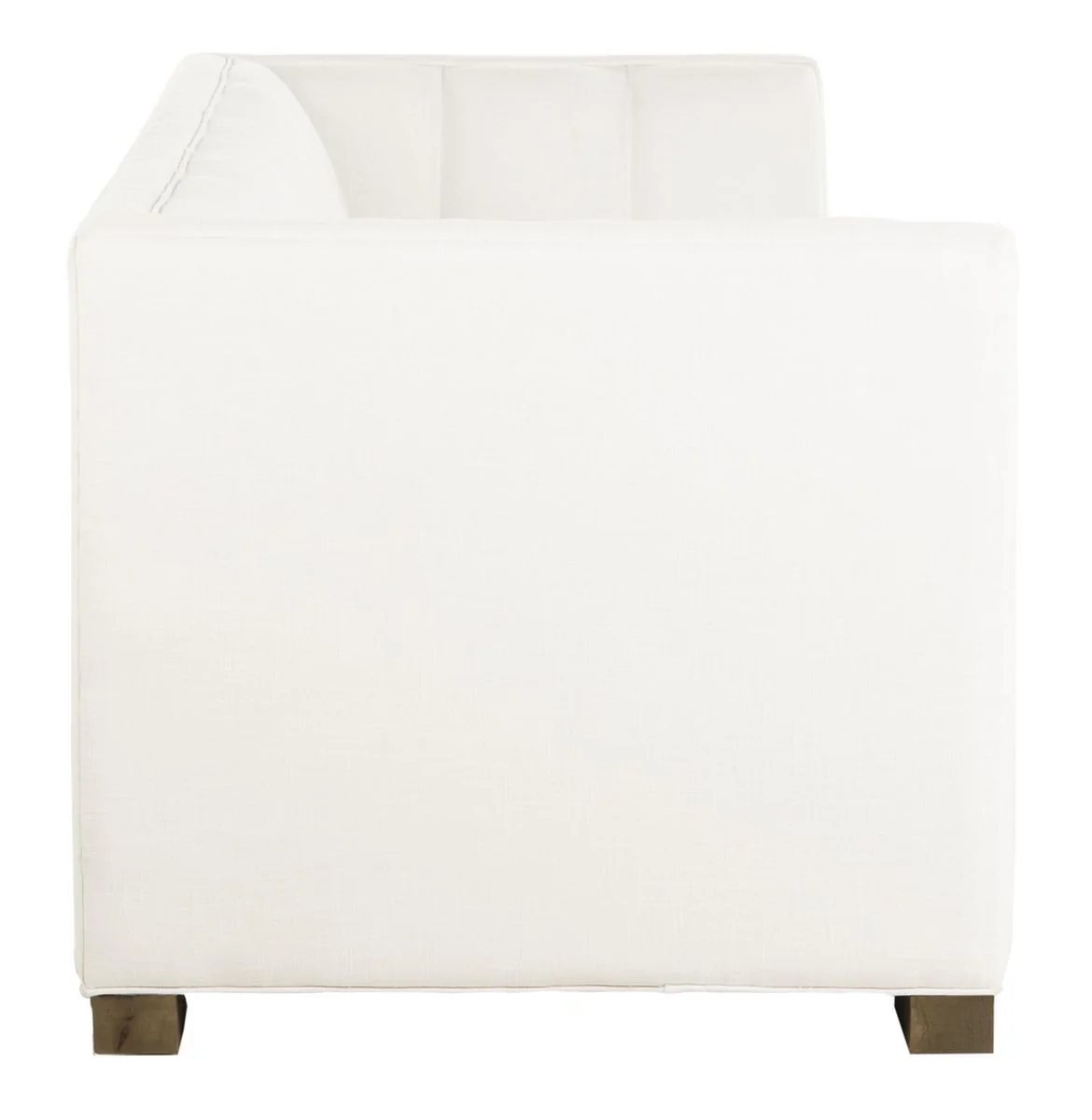Safavieh Beverly Linen Blend Upholstered Fabric Sofa - White - Image 5