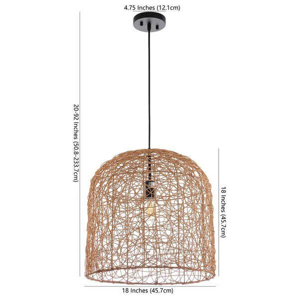 Safavieh Bianco Pendant - Natural - Image 3