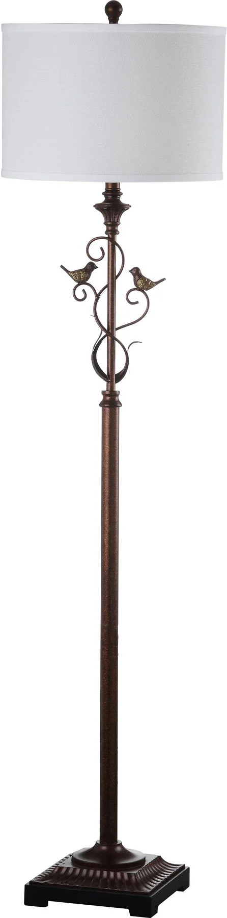 Safavieh Birdsong 61-Inch H Floor Lamp - Oil Rubbed Bronze (Black) - Image 2