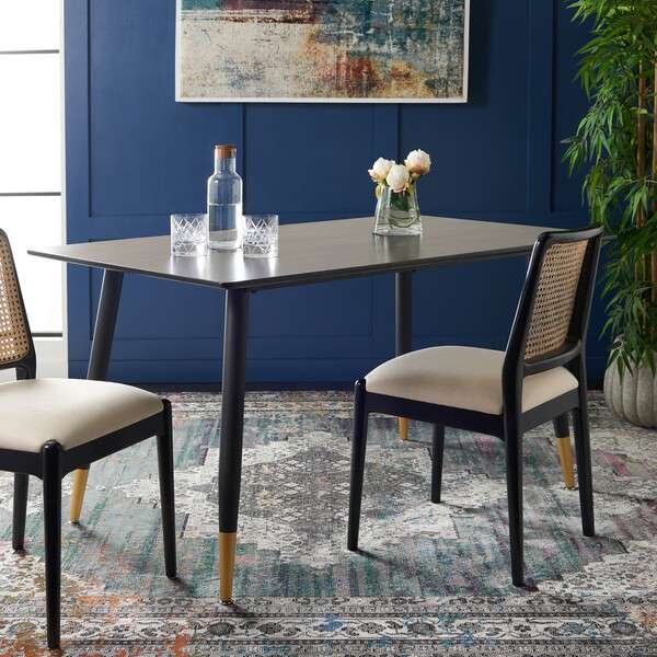 Safavieh Acre Dining Table - Black - Image 4