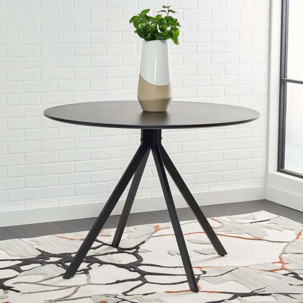 Safavieh Skyden Dining Table - Black - Image 4