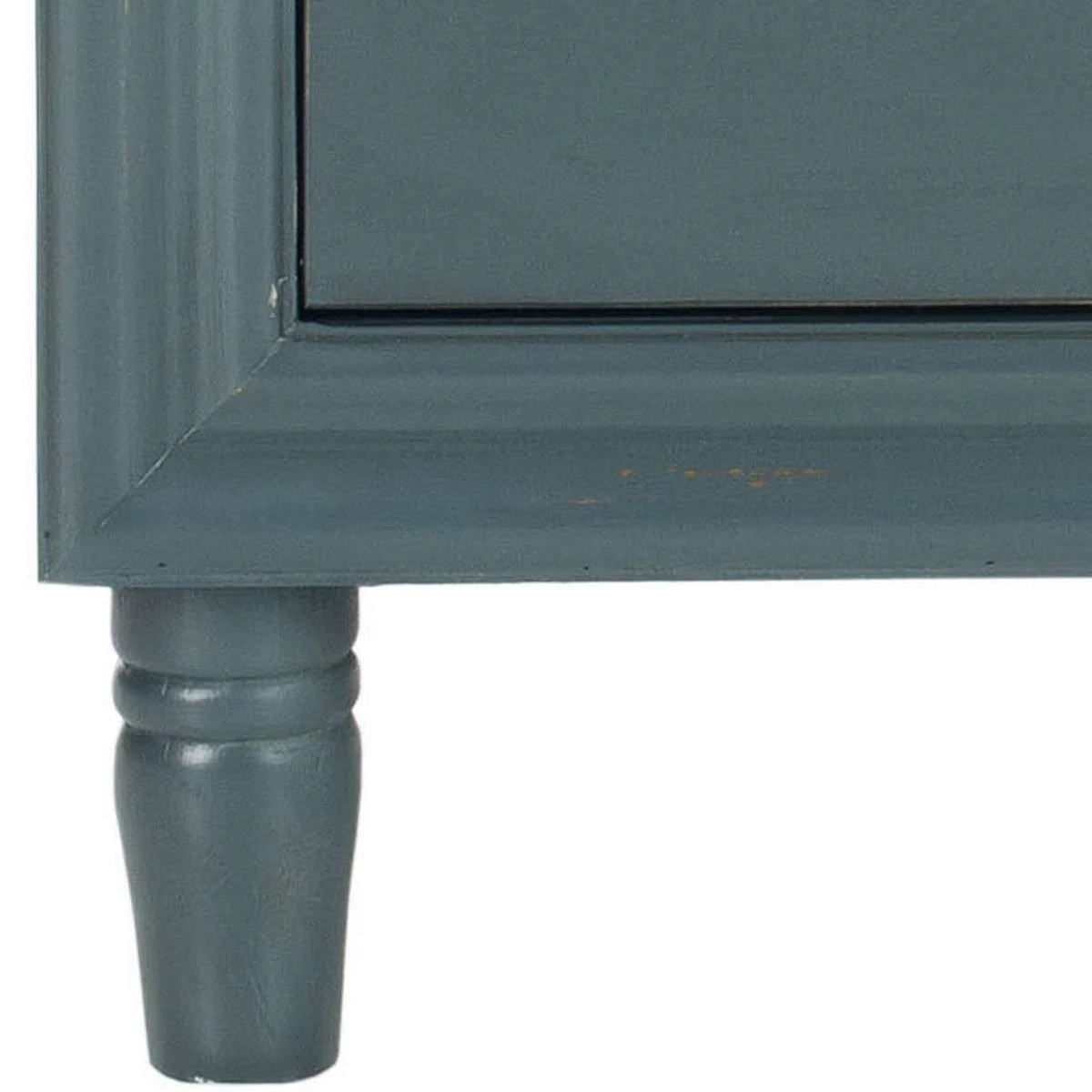 Safavieh Blaise Nightstand With Storage Drawers - Dark Teal - Image 4