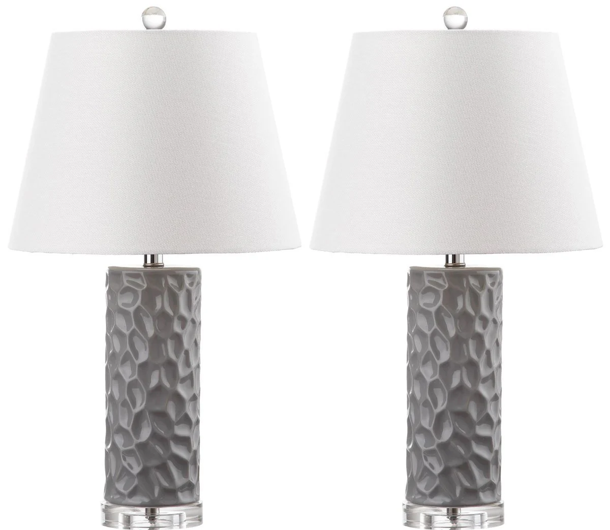Safavieh Blakely 28-Inch H Teal Table Lamp Set Of 2 - Blue - Image 4