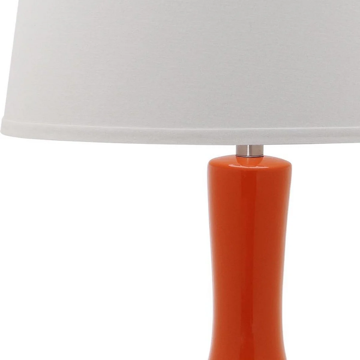 Safavieh Blanche 32-Inch H Gourd Lamp Set Of 2 - Orange - Image 3
