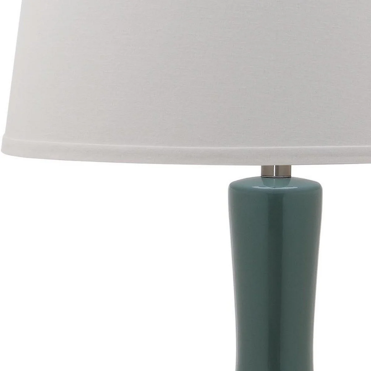 Safavieh Blanche 32-Inch H Gourd Lamp Set Of 2 - Teal - Image 3