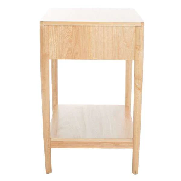 Safavieh Boden 1 Drawer Nightstand - Natural - Image 3