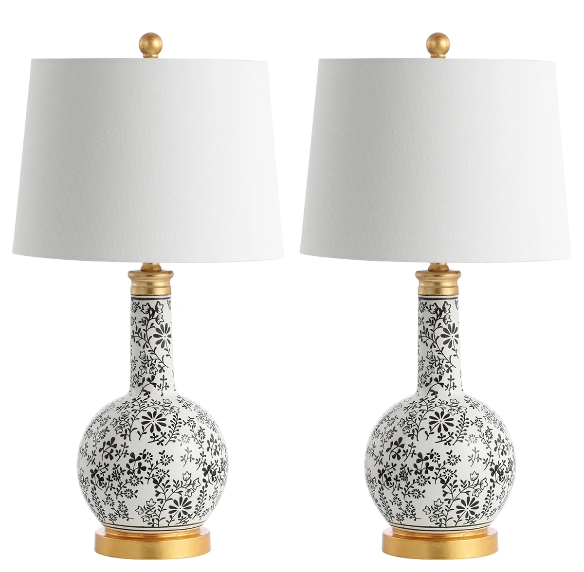 Safavieh Bodie Table Lamp Set Of 2 - Black - Image 2