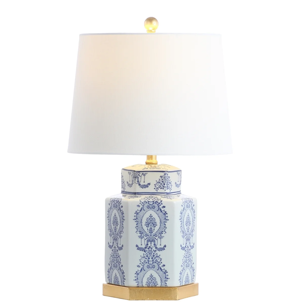 Safavieh Bodin Table Lamp Set Of 2 - Blue - Image 3