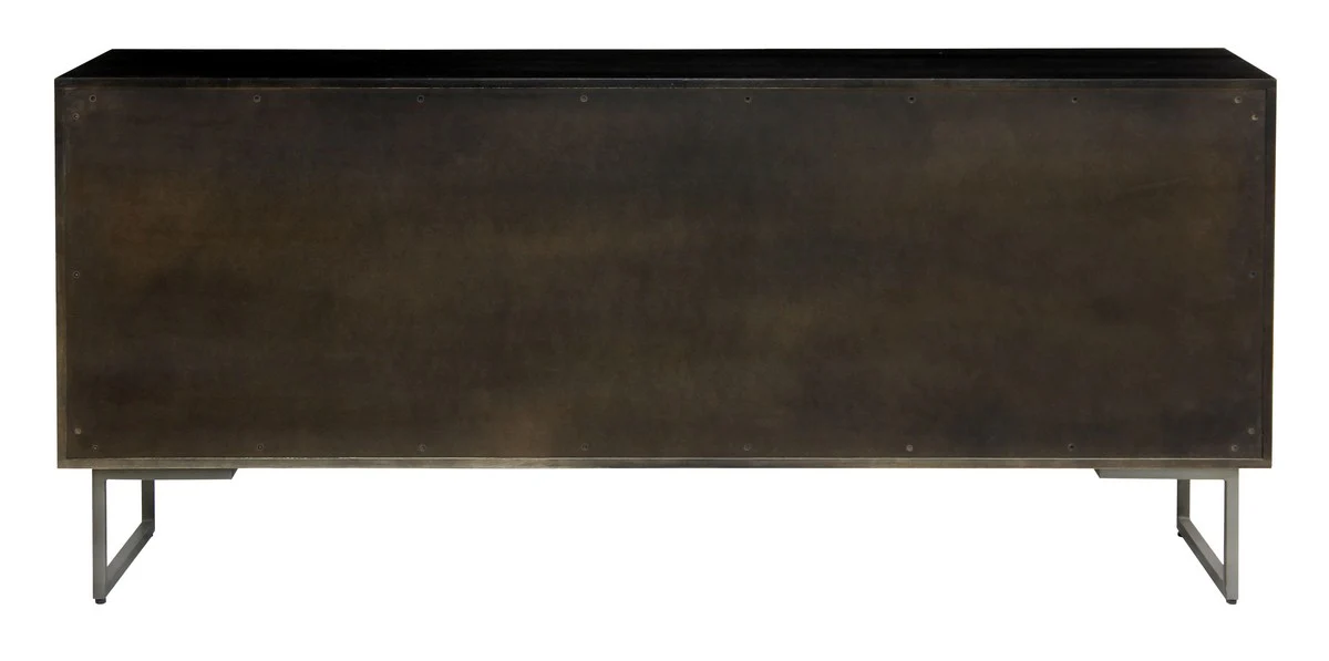 Safavieh Boone Abstract 4 Door Sideboar - Brown - Image 3