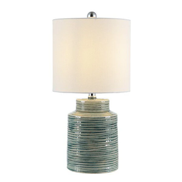 Safavieh Boris Glass Table Lamp - Blue - Image 2