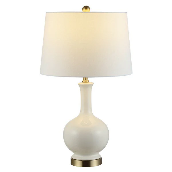 Safavieh Bowie Ceramic Table Lamp - Cream - Image 2